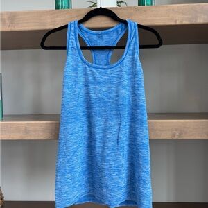 Lululemon Swiftly Tech Vibrant Blue Sleeveless Racerback Tank Top